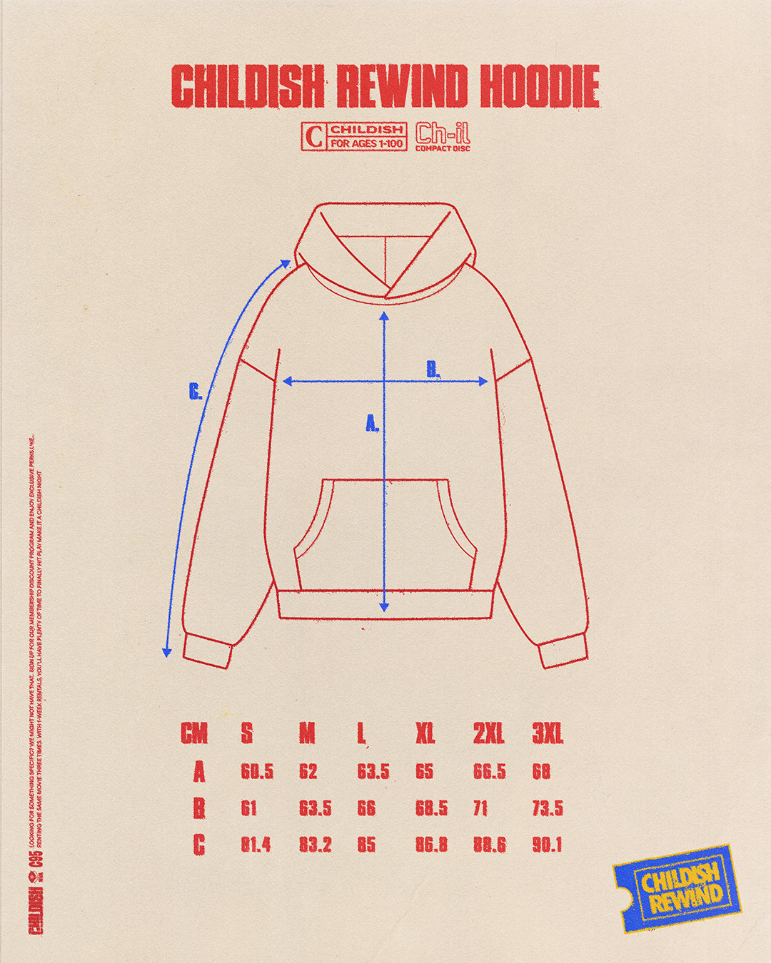 CHILDISH® REWIND HOODIE